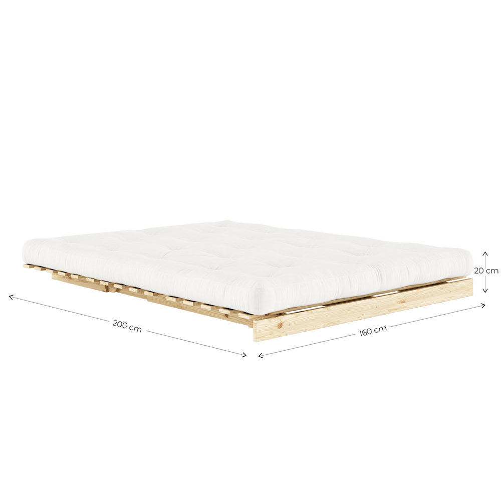 ROOTS RAW 160 X 200 W ROOTS MATTRESS NATURAL For 649 EUR No roots-raw-160-x-200-w-roots-mattress-natural-for-649-eur-no